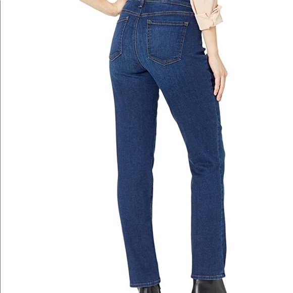 NYDJ Sheri slim leg mid rise jeans 4 - Picture 3 of 12